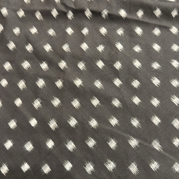 Eileen Fisher Black and White Midi Slip Dress 100% Silk Gray White Size Medium - Picture 5 of 5